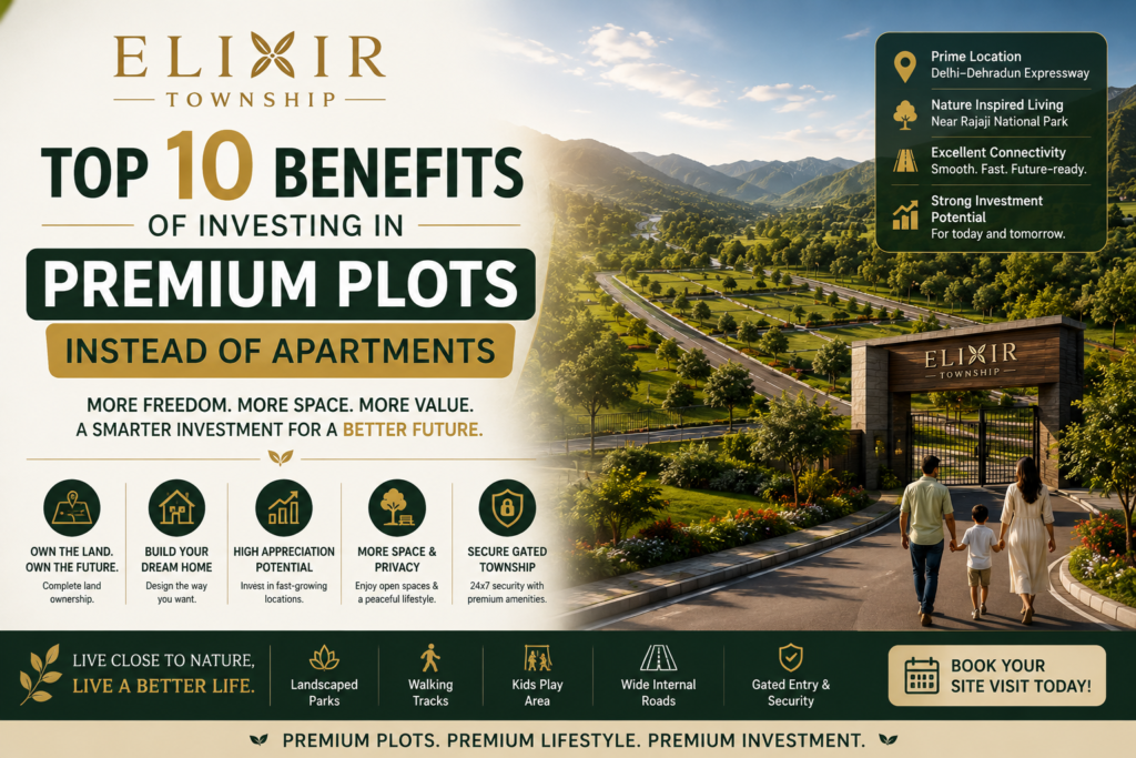 Premium plots near Dehradun